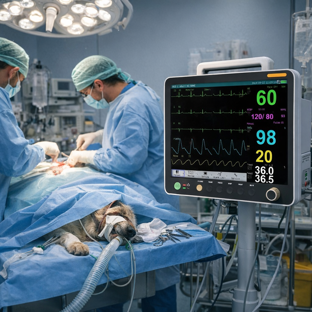 Monitor Multiparamétrico con Capnógrafo e IBP-15¨