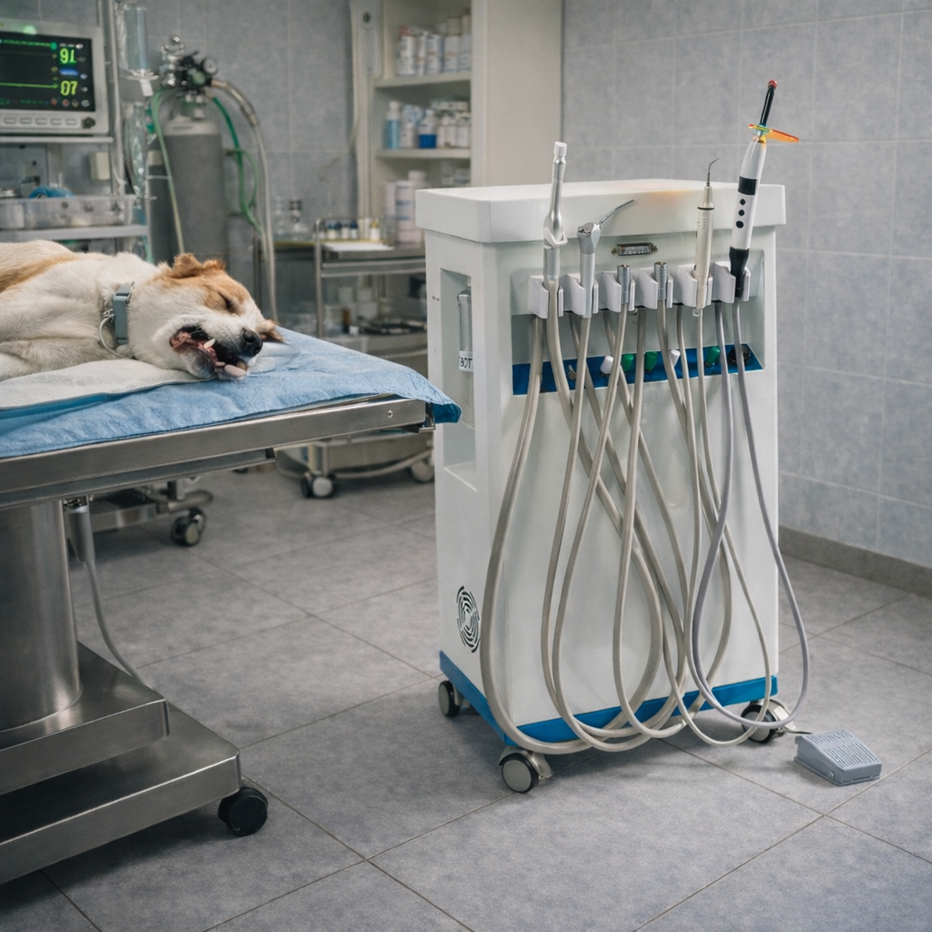 Estación Dental Móvil (Dental Clinic Portable Mobile Unit HDU‐P209)