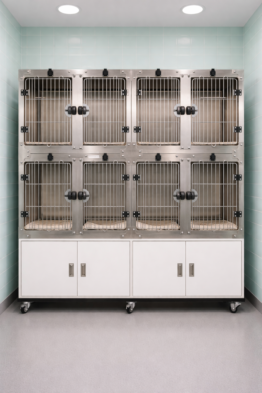 Jaulas de Hospitalización Gato (triple espacio)