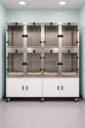 Jaulas de Hospitalización Gato (triple espacio)