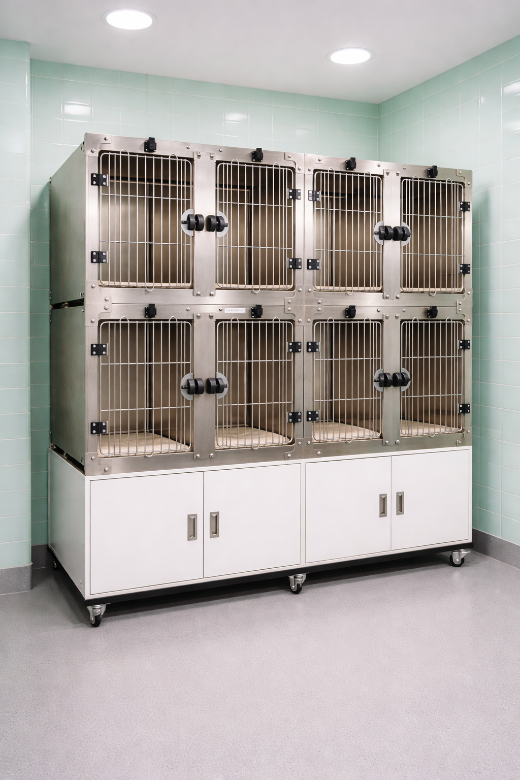 Jaulas de Hospitalización Gato (triple espacio)