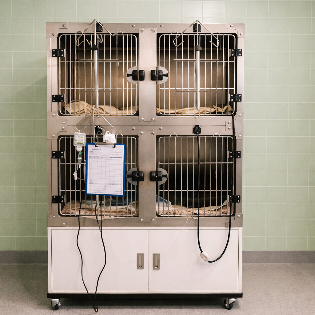 Jaulas de Hospitalización Gato (triple espacio)